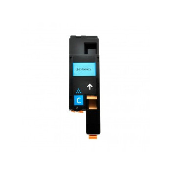 TONER C1700C CIANO COMPATIBILE PER EPSON CAPACITA 1.400 PAGINE