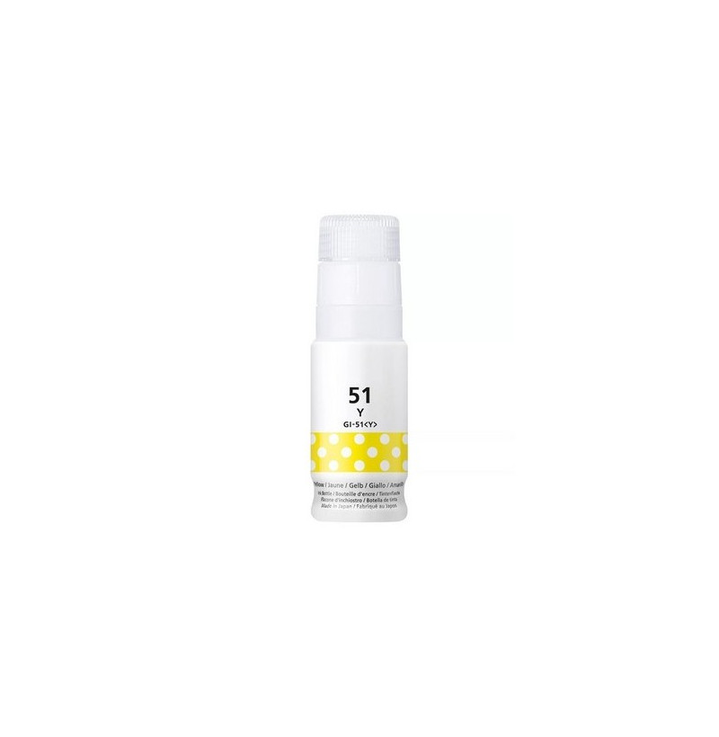 INCHIOSTRO GI-51Y GIALLO 4548C001 SERBATOIO FLACONE 70ml