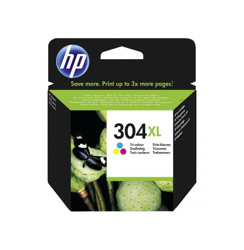 CARTUCCIA HP 304XL COLORE ORIGINALE CAPACITA 300 PAGINE